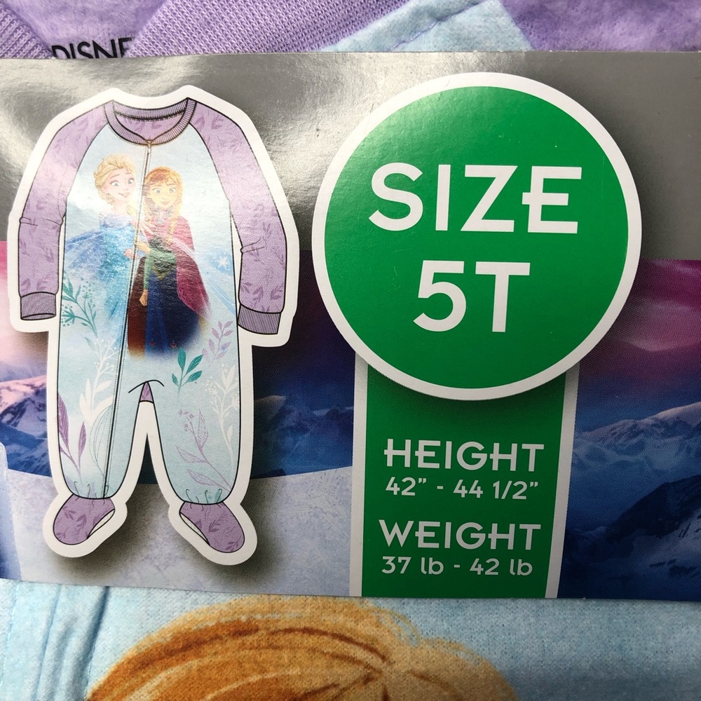 Disney's Frozen Blanket Sleeper Size 12M-5T - Picture 9 of 12